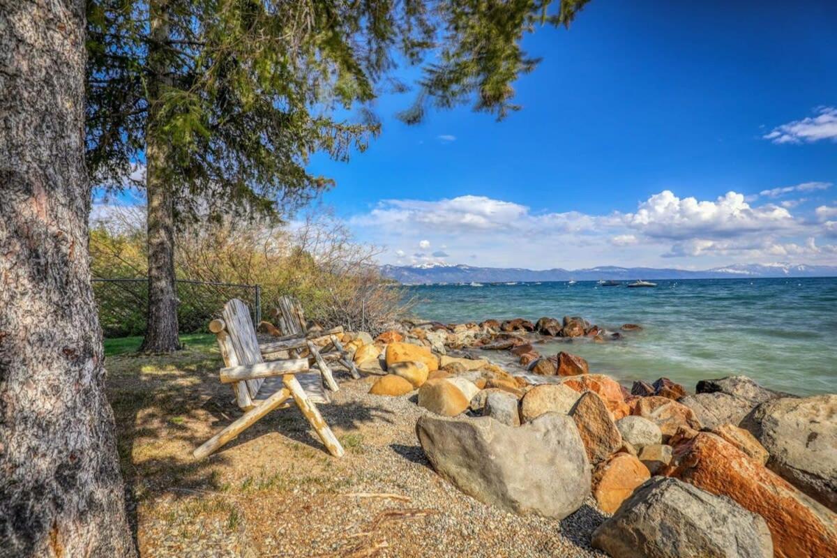 Lakeside Studio Steps From The Beach Tahoe Vista Exterior photo