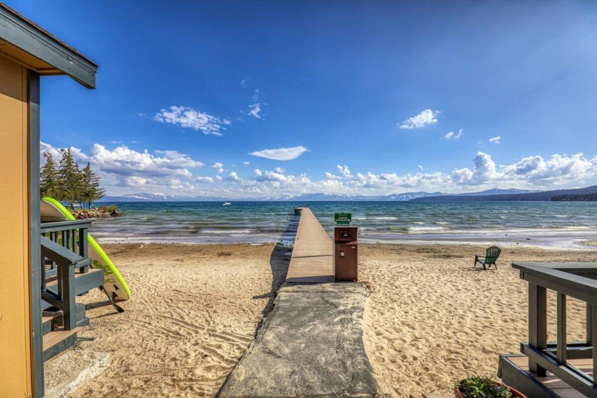Lakeside Studio Steps From The Beach Tahoe Vista Exterior photo